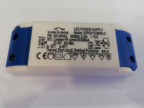 Eaglerise LED Treiber, Trafo 600mA Netzteil – LED-Treiber 24V