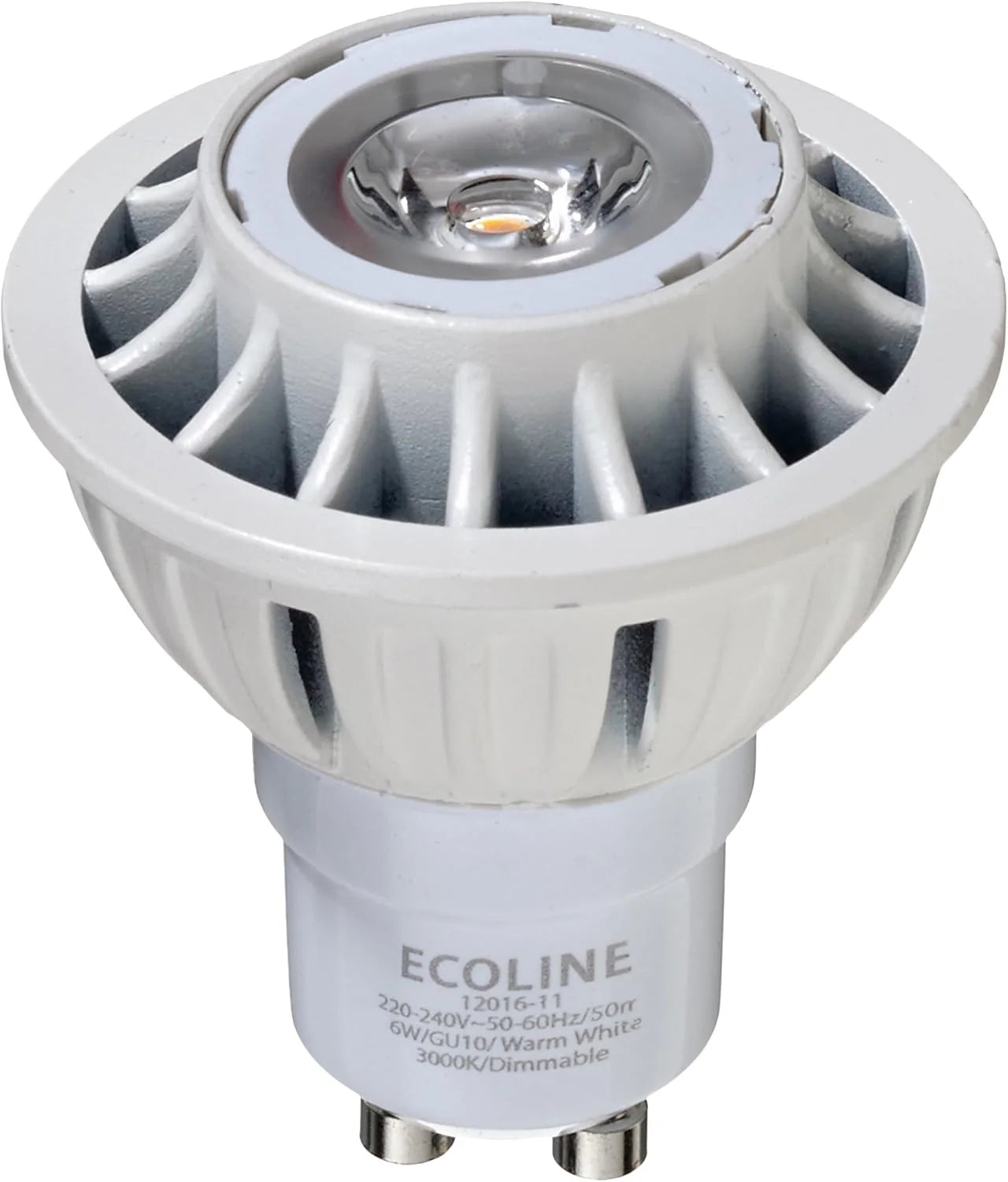 gu10 led dimmbar 6w leuchtmittel birne warmweiß 230v schmaler abstrahlwinkel punktstrahl