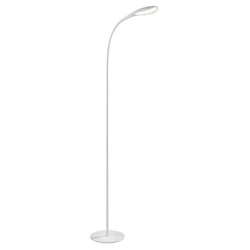 Flexible Stehleuchte LED Schwanenhals Leseleuchte weiß Lotus – Stehleuchte dimmbar