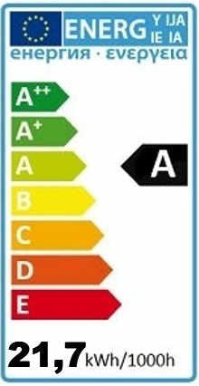 Energiesparlampe E27 22W Ringform weiß 28mm Ringröhre T9