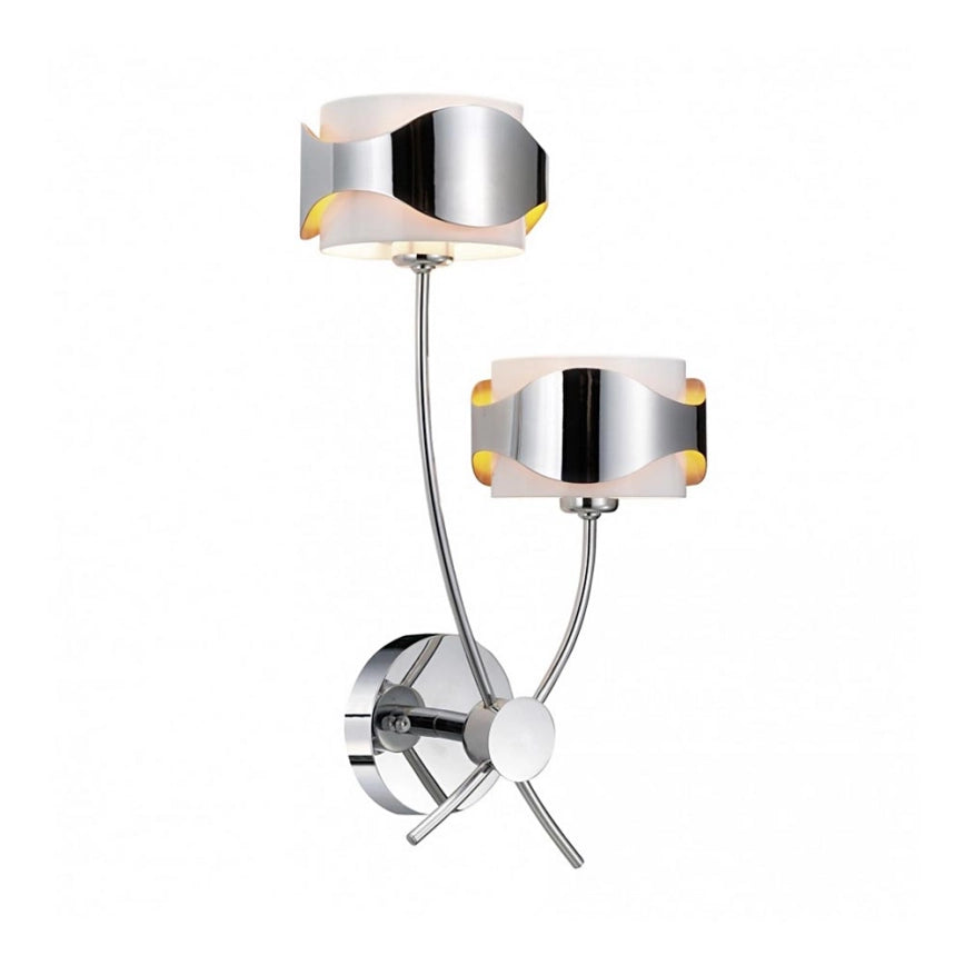 Seitenansicht des Metall-Lampenschirms mit 13 cm Durchmesser und 7,5 cm Höhe freeride eglo 