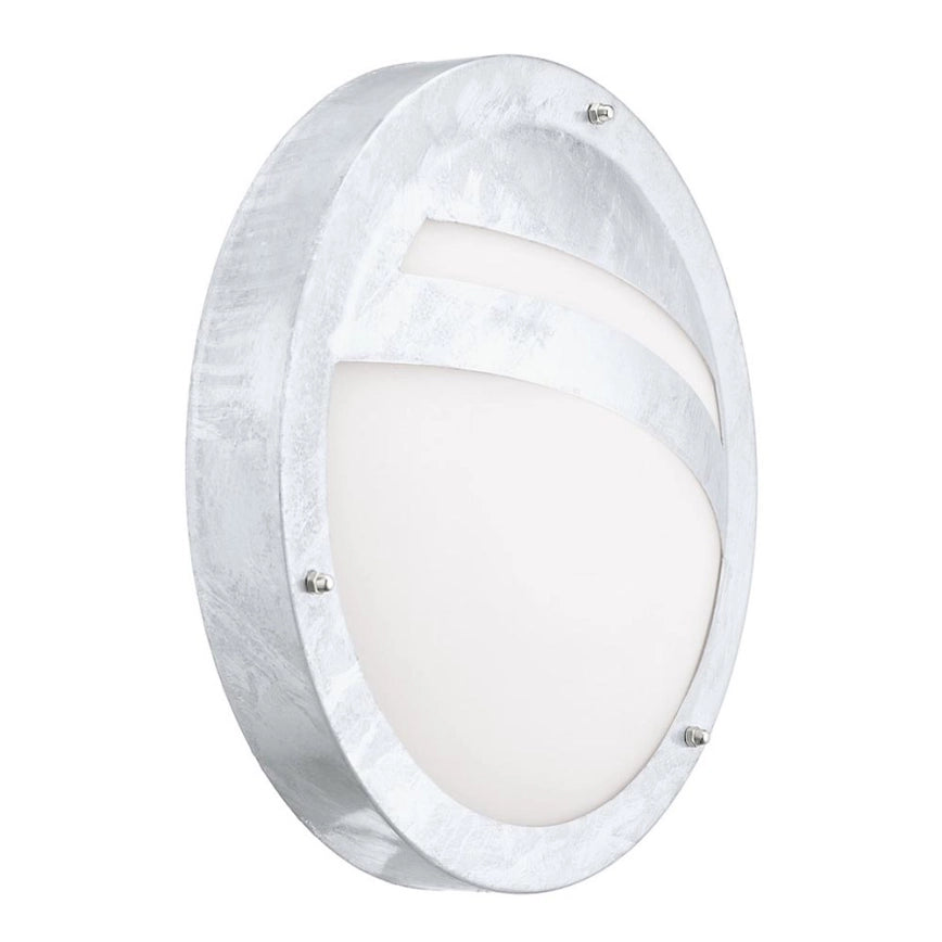 EGLO SEVILLA 1 LED-Außenwandlampe mit verzinktem Stahlgehäuse und warmweißem GX53-Leuchtmittel