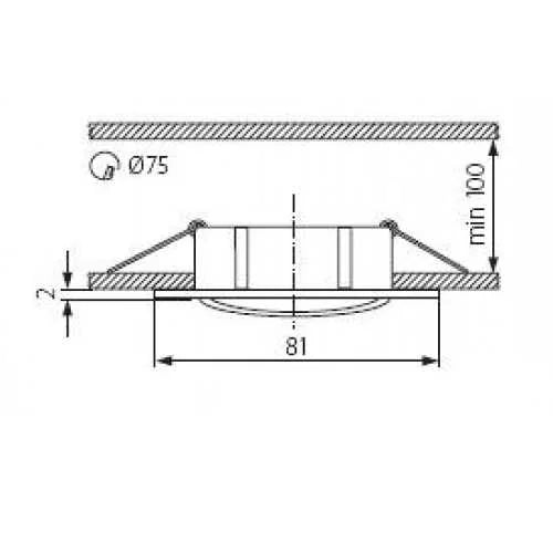 – Einbaustrahler