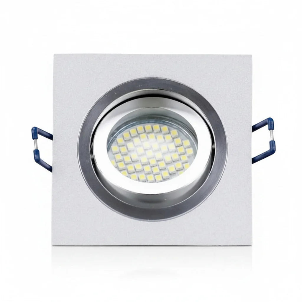 Einbaustrahler Aluminium AFIS15R – Einbaustrahler IP20, schwenkbar, dimmbar, 50mm