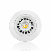 Einbaustrahler rund cremeweiß 12V Aludruckguß – Einbaustrahler IP20, schwenkbar, dimmbar, 50mm