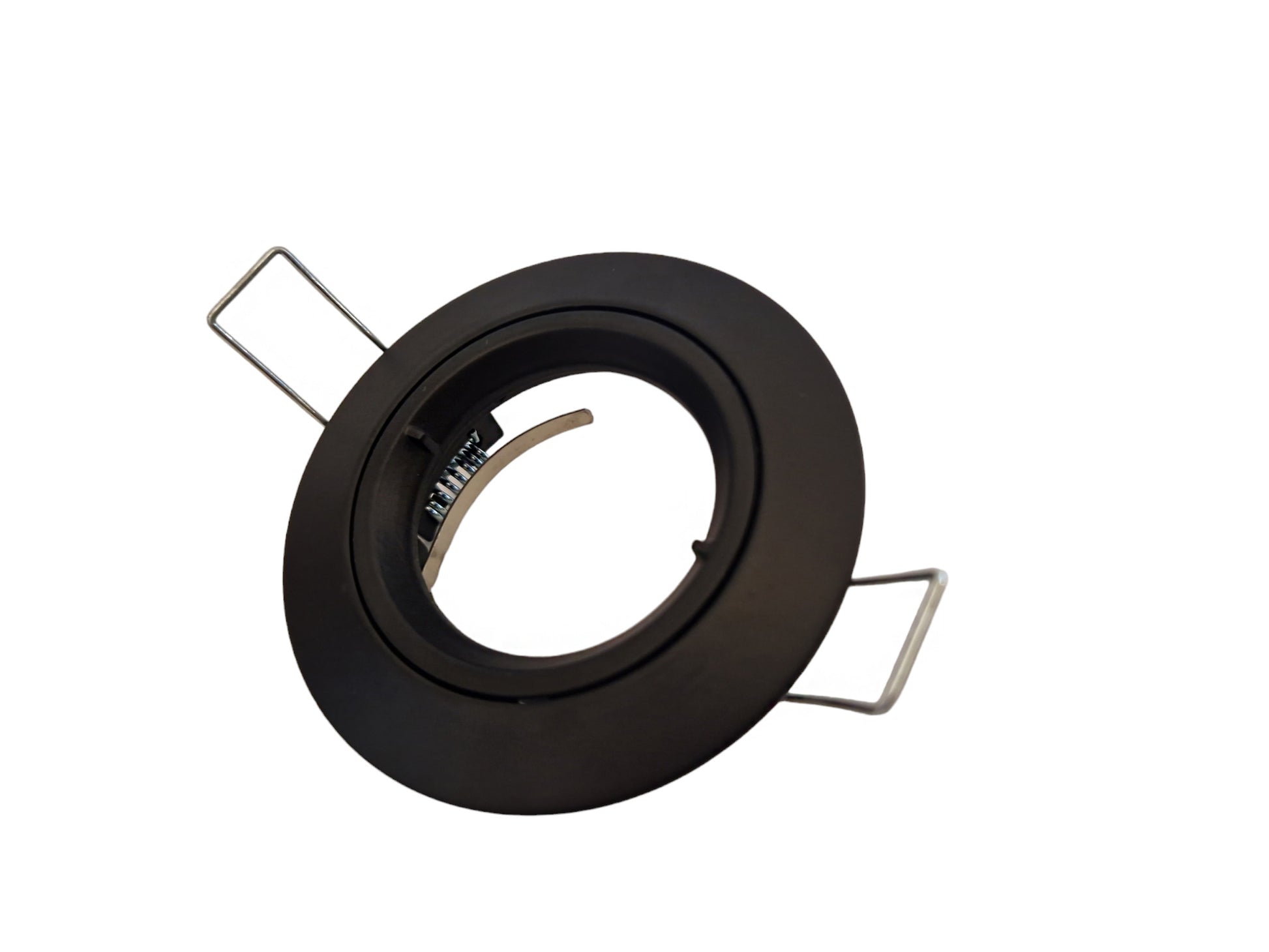 Einbaustrahler schwarz matt Rahmen für LED Spots GU10 230V – Strahler / Spotbeleuchtung