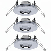 3er Spots Set Außen Einbaustrahler IP65 997.48 Paulmann – Einbaustrahler IP65, 87mm