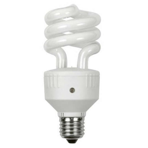 Energiesparlampe E27 20W (=87W) Spirale 2700K Warmweiß mit Dämmerungsschalter