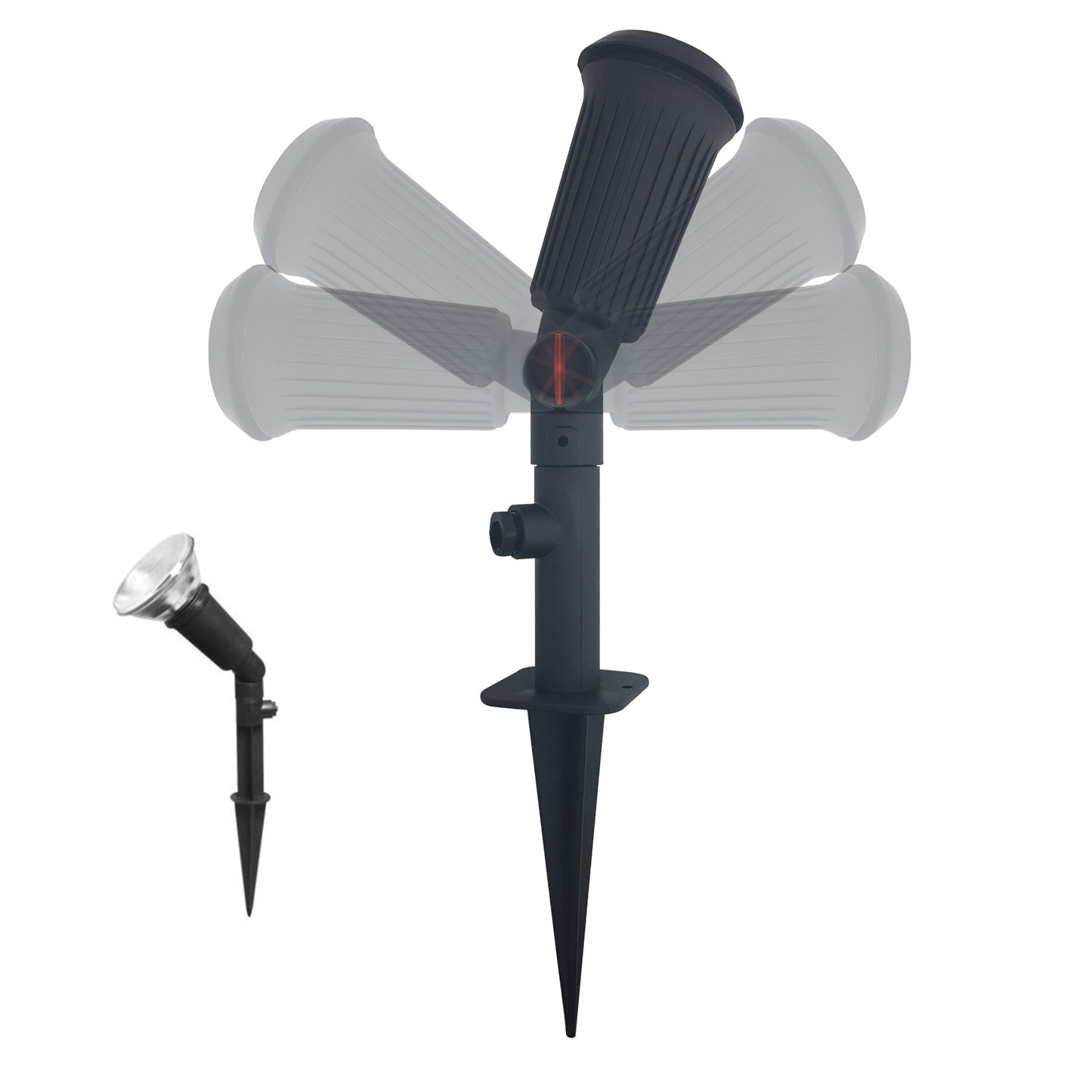 Erdspießstrahler Gartenstrahler IP44 PAR 38 E27