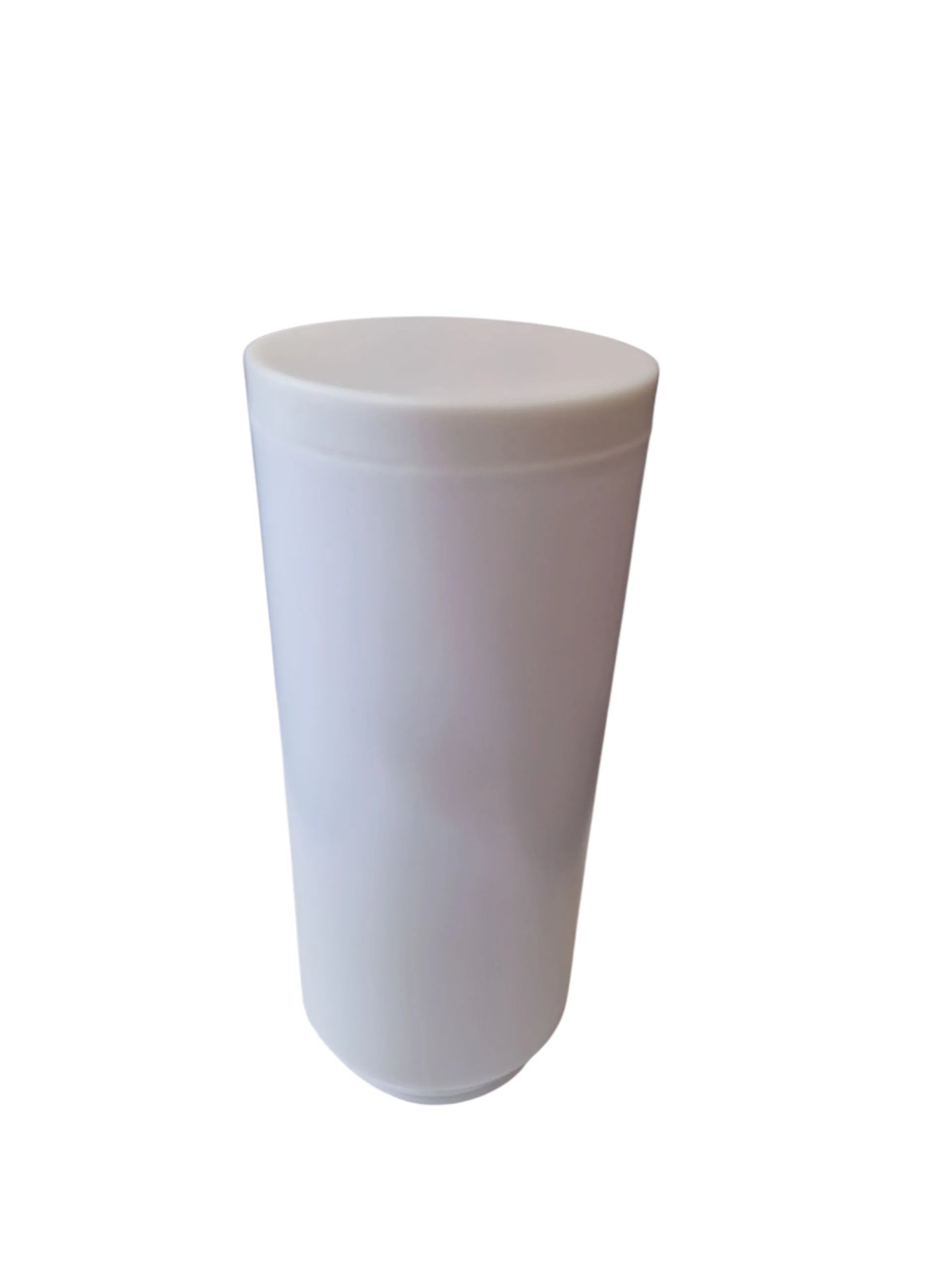 ersatzglas lampenglas lampenschirm aussenleuchte zylinder weiss mit schraubgewinde 18cm hoch 8cm breit esto 9003348859621