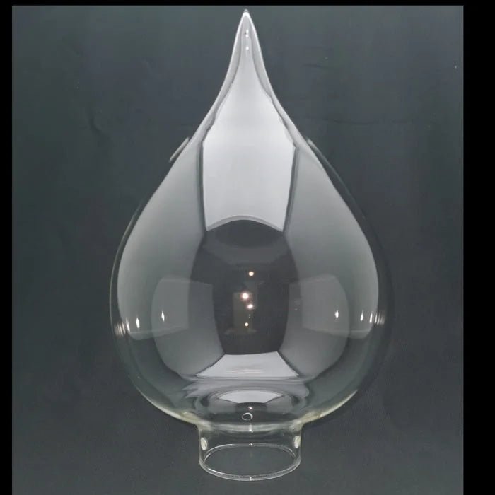 Lampenglas Tropfenform Glas klar mit 3 Löchern Ersatzglas Tear 78852 Sompex – Lampenglas klar