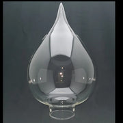 Lampenglas Tropfenform Glas klar mit 3 Löchern Ersatzglas Tear 78851 Sompex – Lampenglas klar
