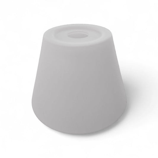 Lampenglas weiß E14 16cm Durchmesser Lampenschirm aus Glas konisch für Hängelampe Spirit 92371 sompex