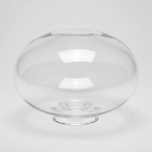 Ersatzglas Lampenschirm Wolke klar G4 GY6.35 Glasschirm rund – Saasil