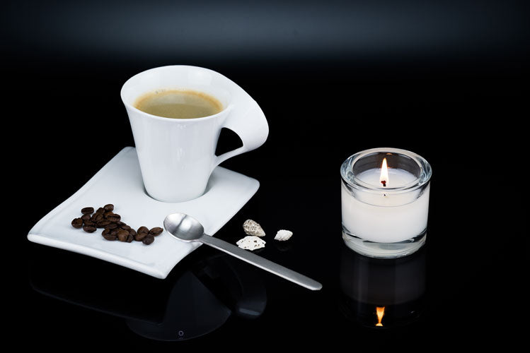 6er Set Design Löffel Orion aus Edelstahl matt Kaffeelöffel Dessertlöffel