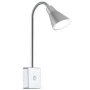 Flexarm Steckdosenleuchte LED mit Touch Funktion – Wandleuchte LED, dimmbar