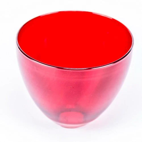 Glasschirm rot G9 Lampenglas Schirm Ersatzglas 7cm breit ø 29mm Loch 6,5cm hoch EGLO powerline seilsystem glasschirm