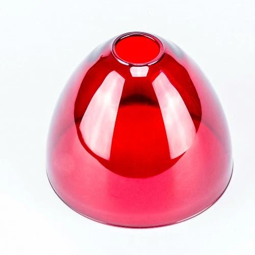 Glasschirm rot G9 E14 Lampenglas Schirm Ersatzglas 7cm ø 29mm – Saasil