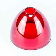 Glasschirm rot G9 Lampenglas Schirm Ersatzglas 7cm breit ø 29mm Loch 6,5cm hoch