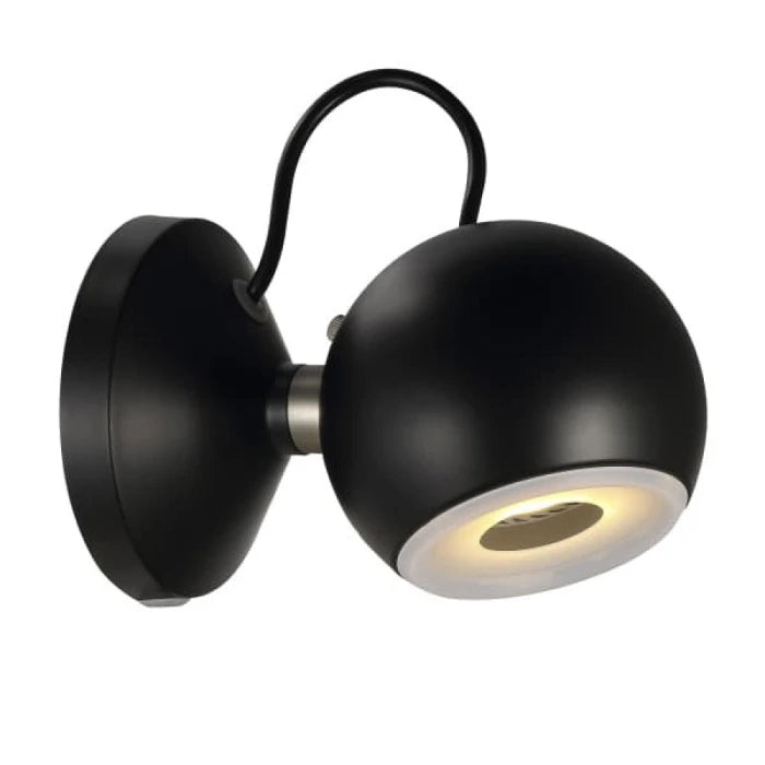 Nordlux Globe Wandleuchte schwarz GU10 – schwenkbar mit Magnethalterung & Steckerkabel nordlux 83133003
EAN: 5701581301986
wandleuchte für steckdose skandinavisch minimalistisch design leselampe kugel 
