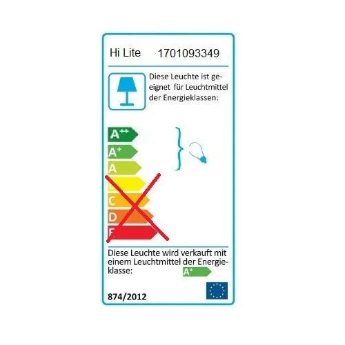 Hamburg LED-Unterschrankleuchte mit Schalter weiß 9W 65cm