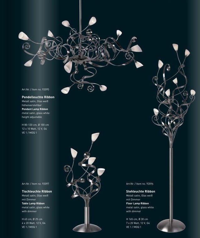 screenshot katalog sompex pendelleuchte ribbon 92095, tischleuchte ribbon 92097, stehleuchte ribbon 92096