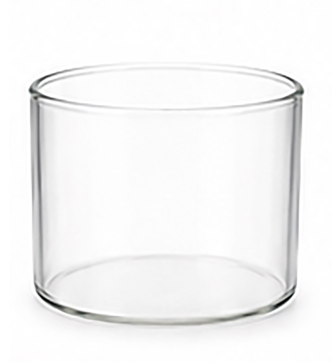 Teelichtglas aus klaren Glas 3,5cm hoch Ø 4,2cm - Kerzenglas, Windlicht passgenaues teelichtglas transparent aus dünnen glassompex 32150 endless light