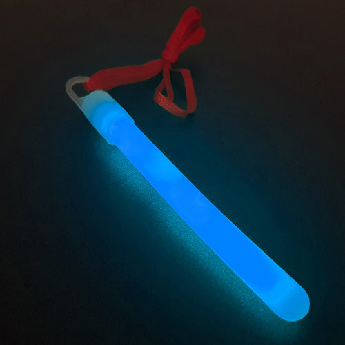 Knicklicht blau 10 cm mit Halskette