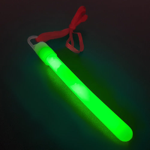 Knicklicht grün 10 cm mit Halskette