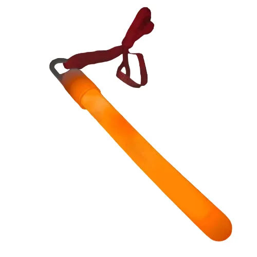 Knicklicht orange 10 cm mit Halskette