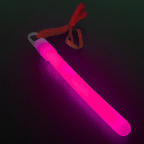 Knicklicht pink 10 cm mit Halskette