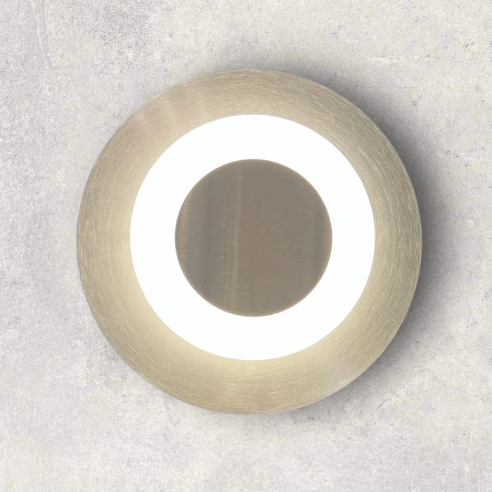 Kleine runde Wandlampe Deckenlampe LED Kreisform – Wandleuchte LED, dimmbar