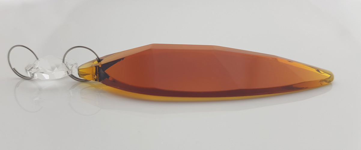 Kristall Anhänger Ersatzkristall Kronleuchter braun