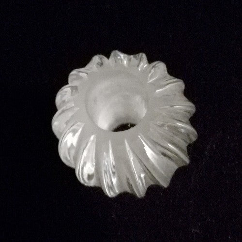 Kristall Glas klar Lampenglas Ersatzglas G4 Oval – Lampenglas klar