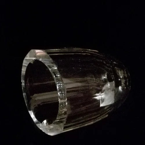 Kristall Glas klar Lampenglas Ersatzglas G4 Tulpe – Lampenglas klar