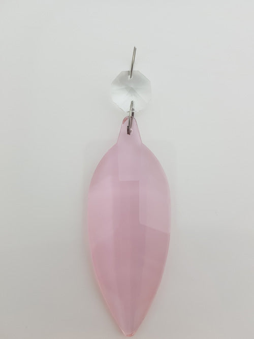 Kristall Anhänger Ersatzkristall Kronleuchter rosa pink