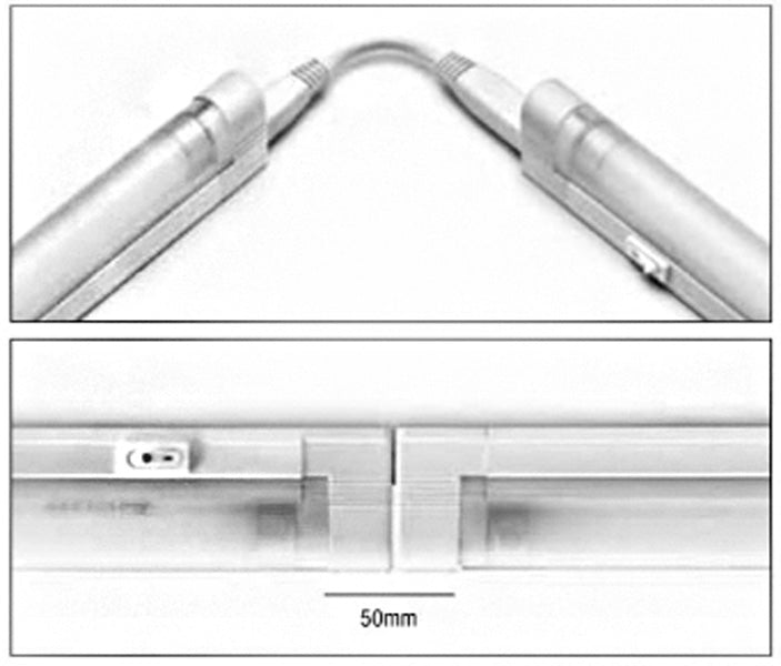 LED Lichtleiste 88cm Classica Unterschrankleuchte mit Schalter und Stecker
