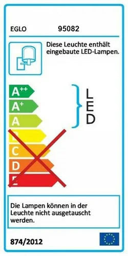 LED Außenwandleuchte Alfena eckig flach anthrazit 10W IP44