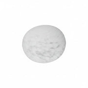 Lampenglas oval milchig weiß 12 x 10cm Ersatz Glas Kugellampe – Lampenglas 