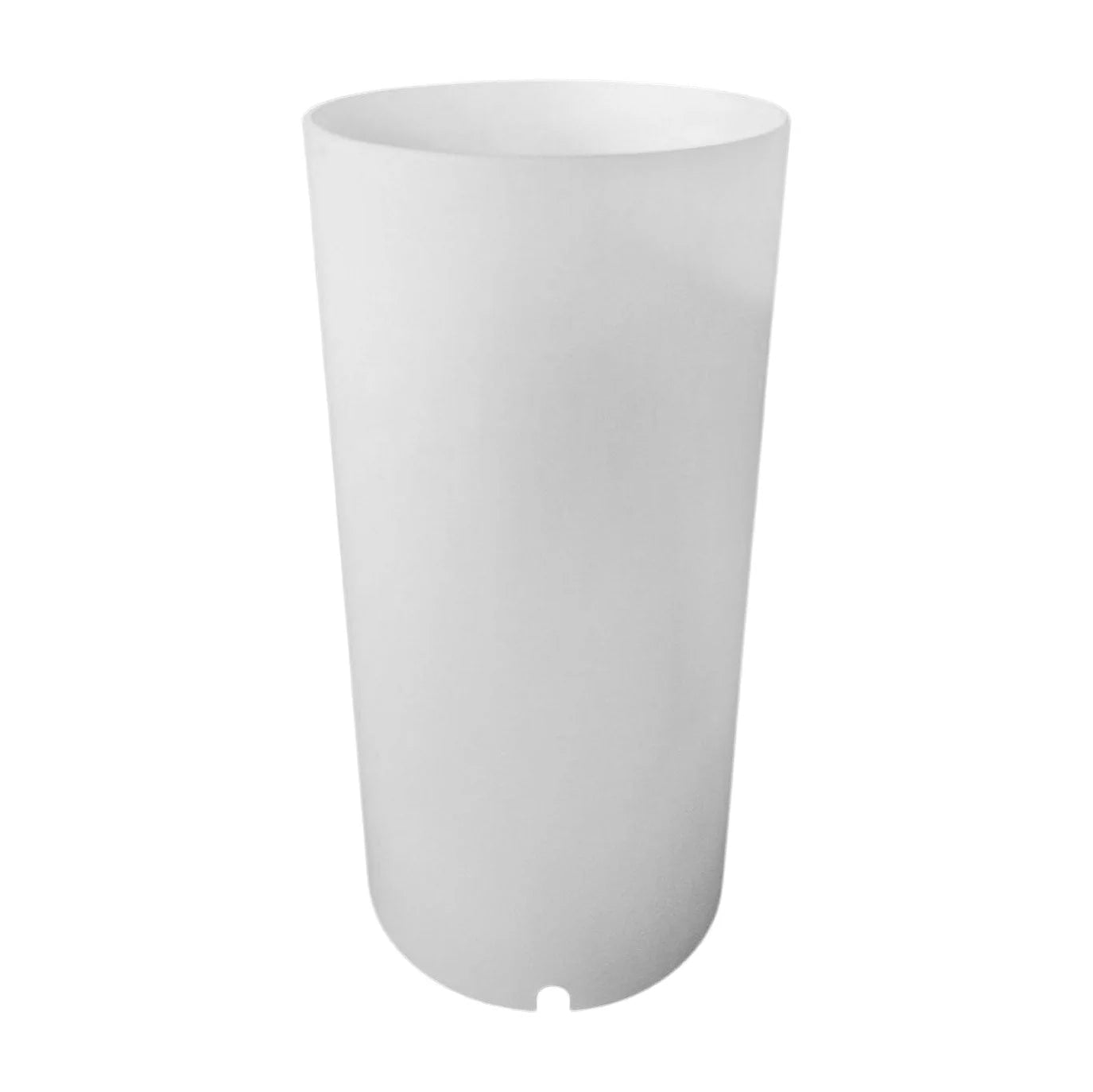 lampen ersatz glas glaszylinder weiss matt opal rund 40cm hoch durchmesser 20cm mit 3 einkerbungen ersatzglas zu tripod sompex 28034 willemse verlichting 