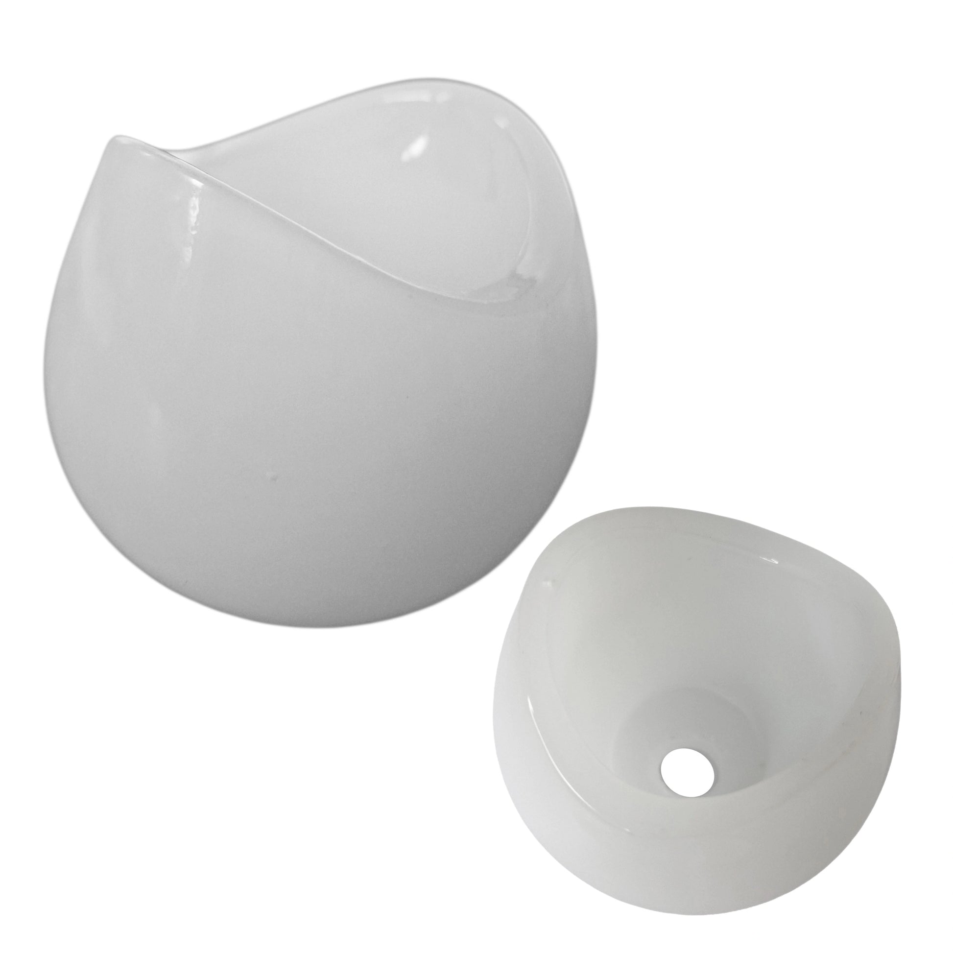 Lampenglas Loch 11mm Ø56 Ersatzglas weiß für G4 – Lampenschirm Snoop sompex tulpen lampenschirm aus milchglas