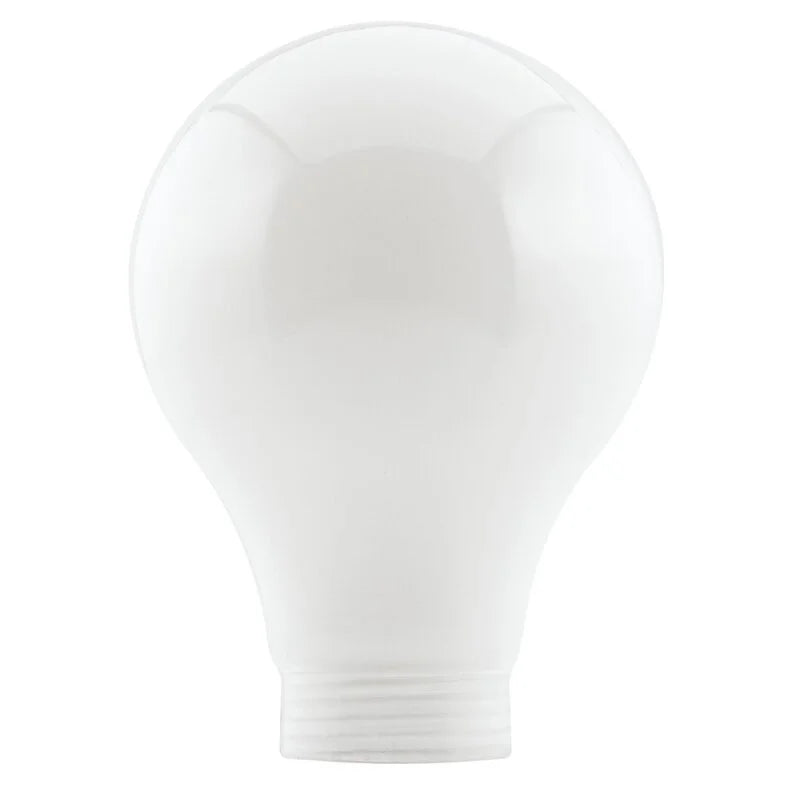 Lampenglas mit Schraubgewinde Paulmann Deco Glas AGL Birnenform A60 Opal weiß für E14 / E27 bis 42W Paulmann 875.78 durchmesser 60mm höhe 84mm