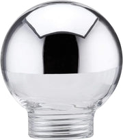 Lampenglas mit Schraubgewinde Tropfen Kopf verspiegelt silber 45mm Paulmann 875.68