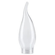 Lampenglas Kerze Windstoß mit Schraubgewinde Glas klar 10,5 cm Paulmann 870.06 ean 4000870870068 lampenschirm aus glas kerze mit zipfel