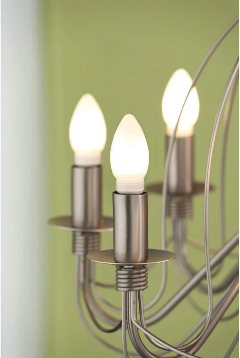 Lampenglas mit Gewinde zum schrauben kerze e14 weiß opal matt paulmann 875.87 Dekokappe für sockel 4000870875872 6,7 cm hoch 3,5 cm durchmesser