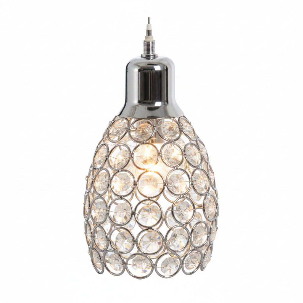 LED Lampenkopf 4W Chrom mit Kristallen ESTO Vario Home – Strahler / Spotbeleuchtung