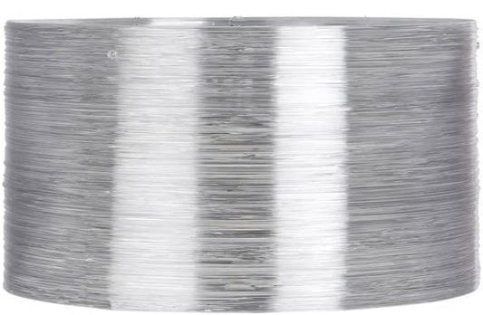 Lampenschirm aus Acryl silber 50cm Ersatzschirm Hängelampe