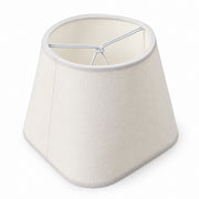 Lampenschirm Creme 16 cm mit Klammer zum Aufstecken auf das Leuchtmittel