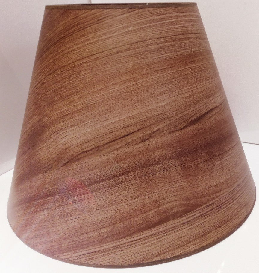 Hängeleuchte aus PCV,  Teak Braun , FLI 217031