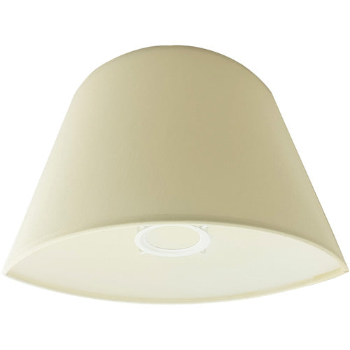 Lampenschirm Stoff Tischlampe oval creme 25 cm E27 Lampenschirm – saasil.de